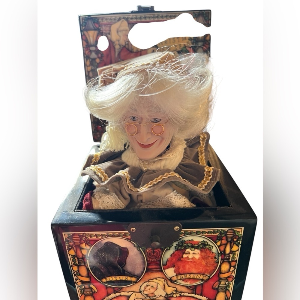 Scrooge Musical Jack-in-the-Box